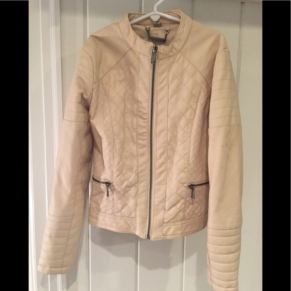 Girls JOUJOU faux leather jacket